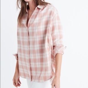 Madewell Central Shirt in Danville Plaid